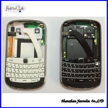 Новинка для Blackberry bold 9900 корпус батарейного отсека задняя крышка чехол+ клавиатура