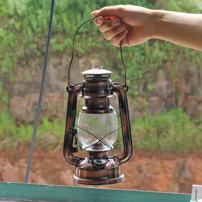 

Vintage Candle Holders For Oil Burner Lantern Garden Wall Kerosene Lamp Light Iron Store Bar Decor