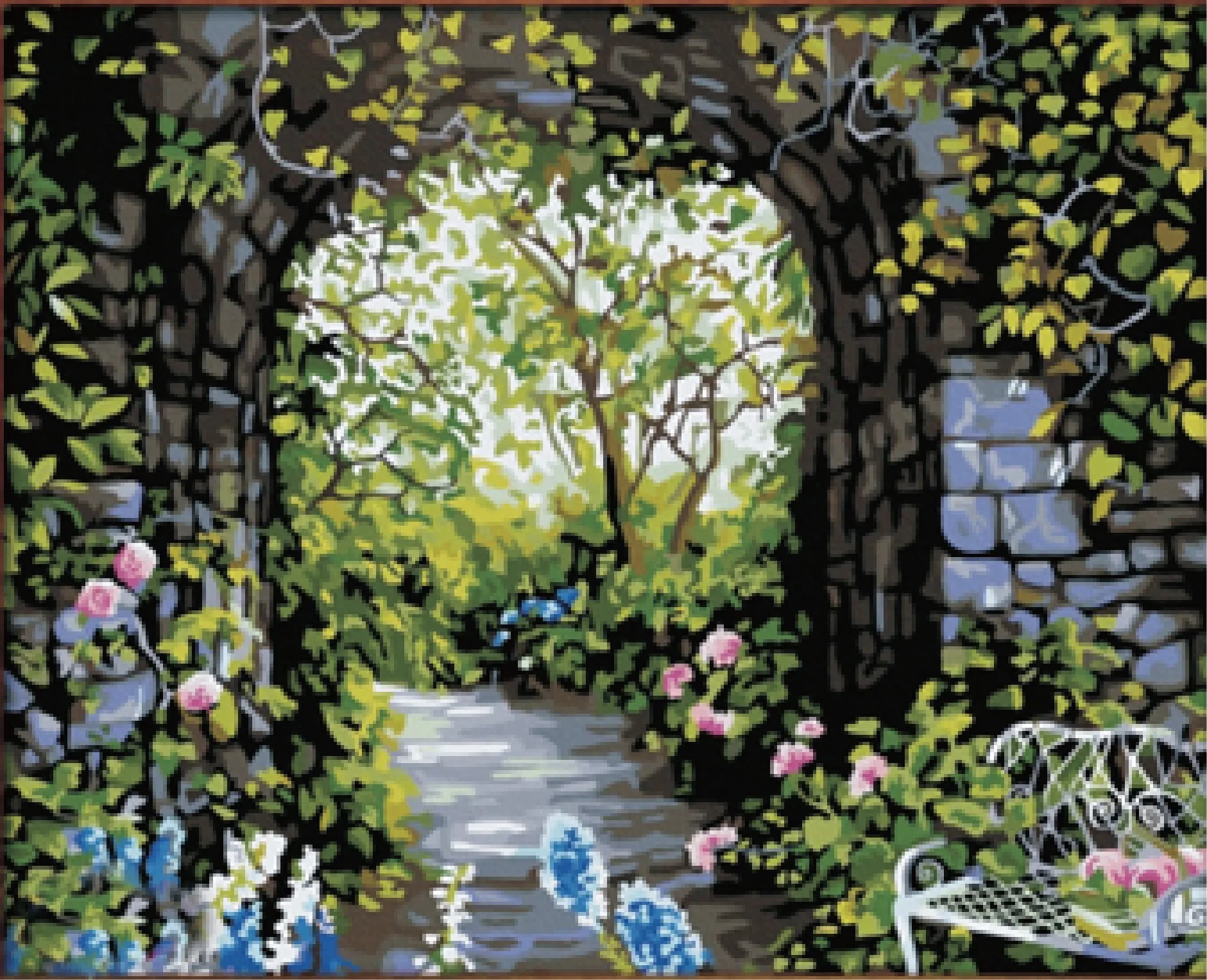 Online kopen wholesale tuin muur art uit china tuin muur art ...