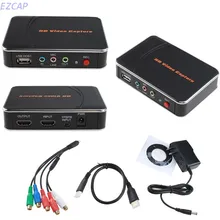 1080 P 30fps HD Видео Аудио игры карты захвата, преобразование 1080 P HDMI YPbPr к U драйвер HDMI для игры коробка