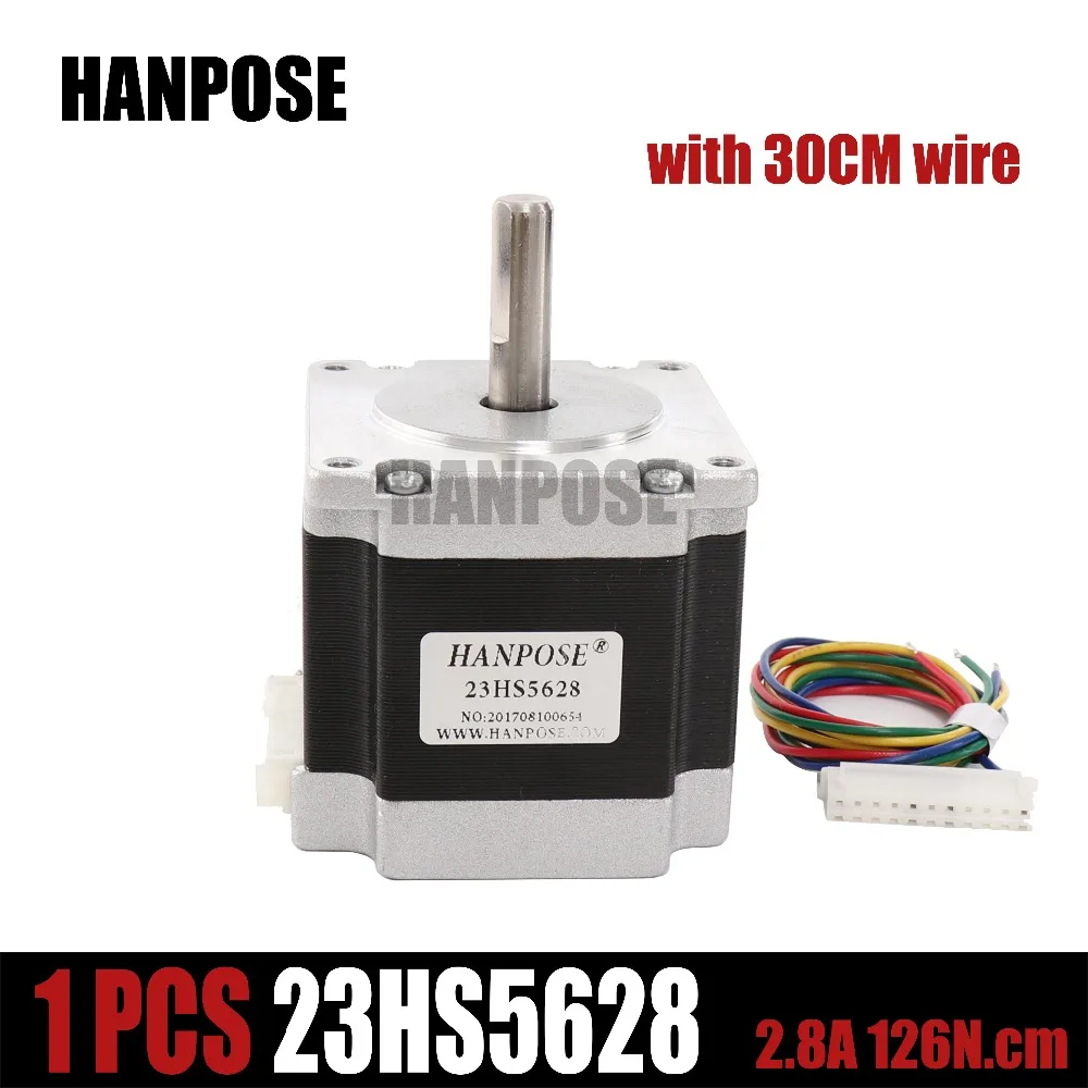 

Free shipping 23HS5628 4-lead Nema 23 Stepper Motor 57 motor NEMA23 Stepper Motor 2.8A ISO CNC Laser Grind Foam Plasma Cut
