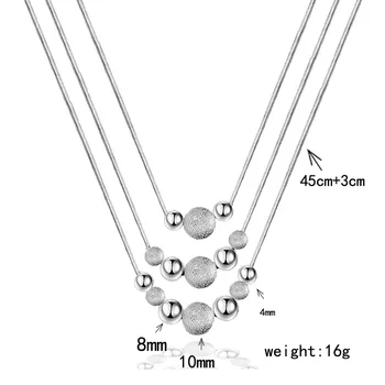 

Silver color ball drooping transparent zircon cube snake chain necklace earrings jewelry set for female bride wedding party