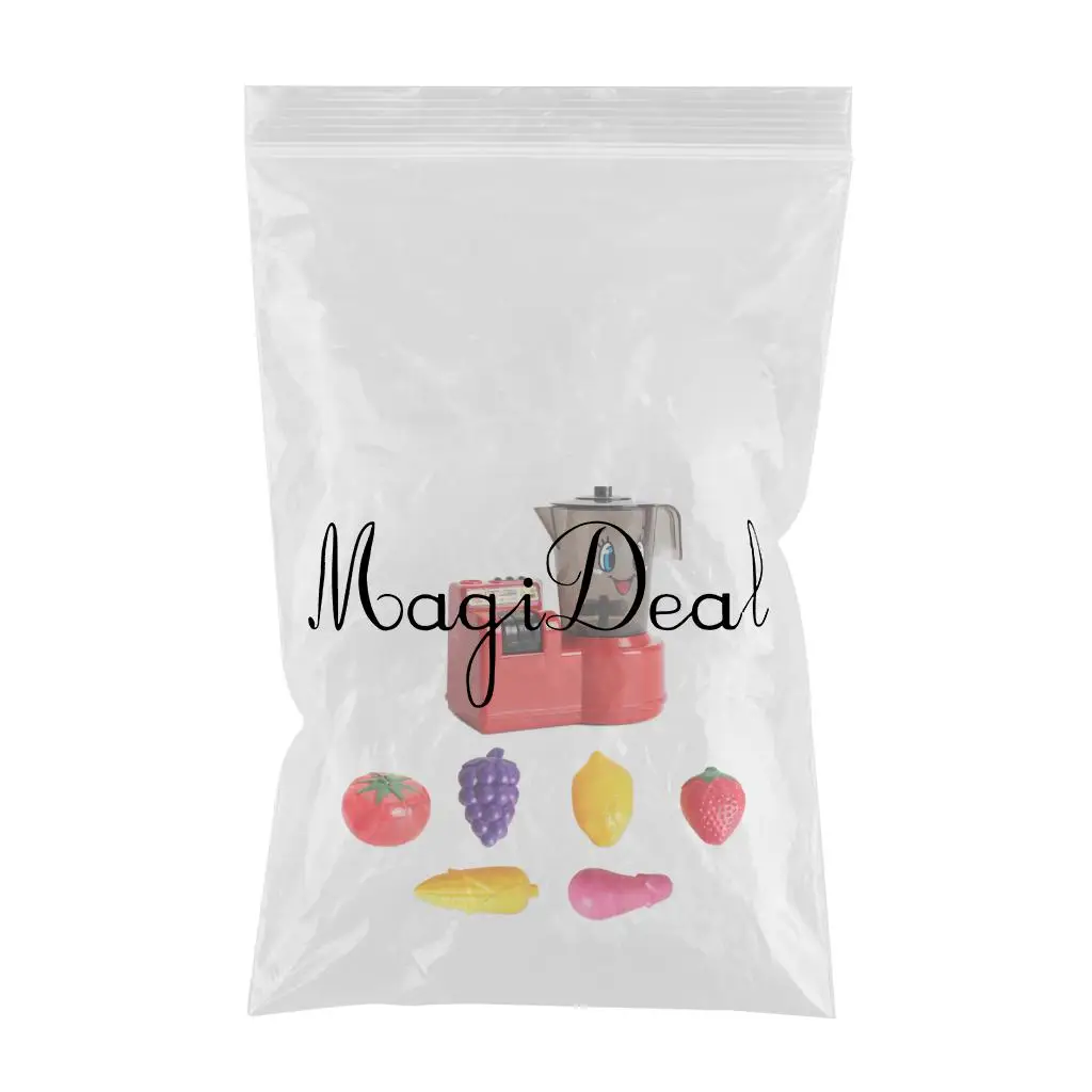 Simulation Juicer Home Appliances Toys w/ Sounds & Lights - Baby Kids Pretend Play Kitchen Cooking Play Food Toy Developmental