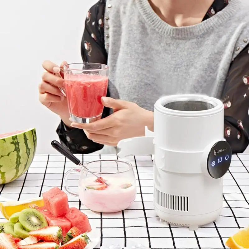 

500ml Electric Refrigerator Instant Cooling Cups Fridge Cooler Heating Mug Adjustable Temperature LED Digital Display