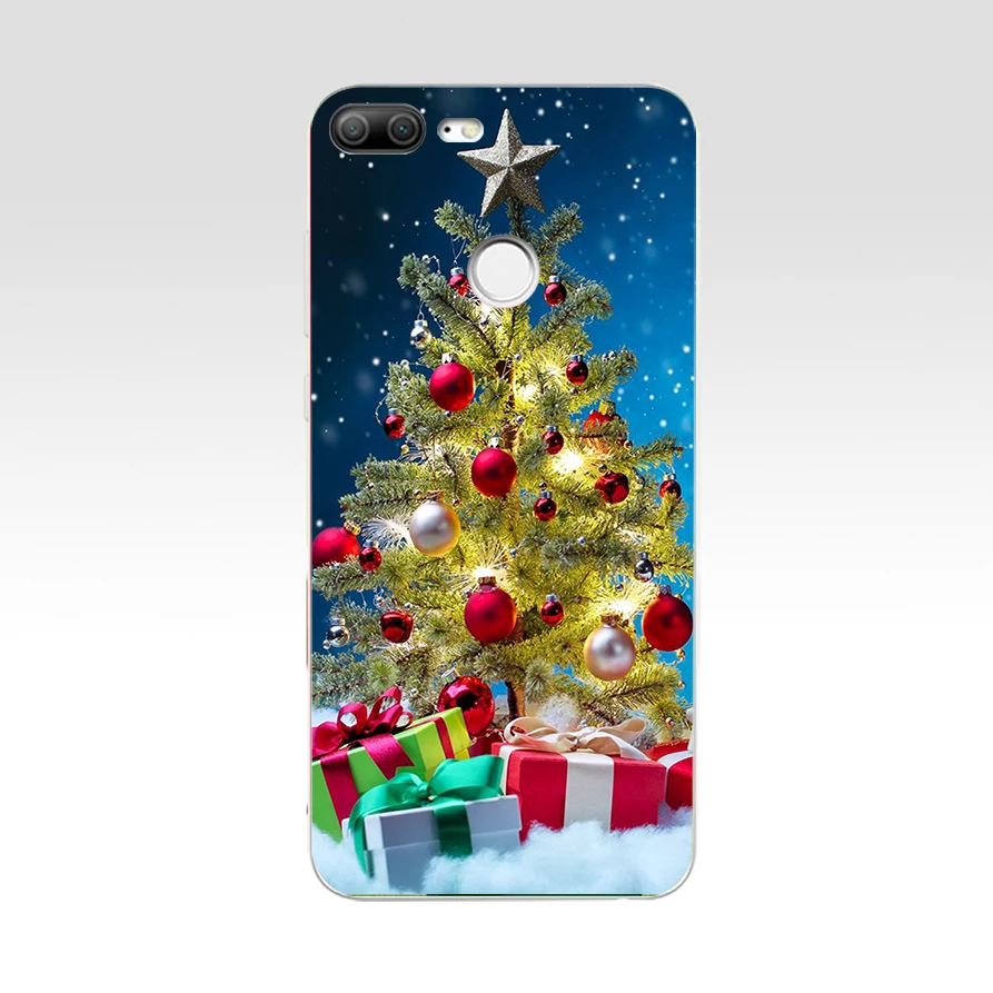 38SD подарок на Рождество, праздник, дерево, год, Мягкий Силиконовый ТПУ чехол для телефона huawei Honor 8 9 Lite 8X p 9 lite - Цвет: 11