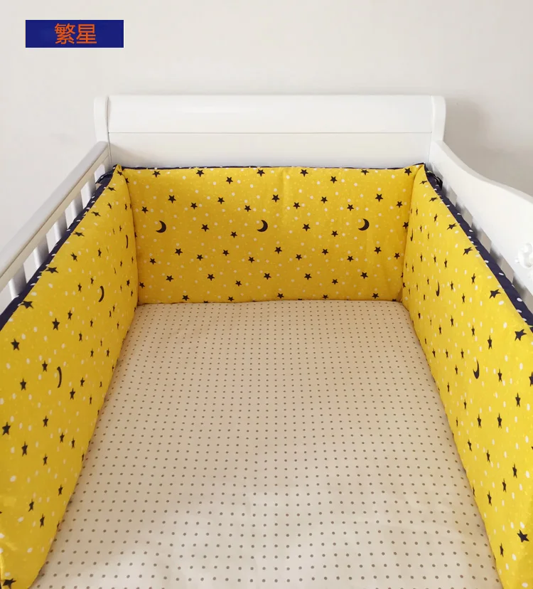 28 стилей кроватки Бамперы для автомобиля 1 шт. хлопок детская кровать бампер лайнер детская кроватка Наборы для ухода за кожей кровать вокруг протектор Лебедь облака звезда луна Сова автомобиля