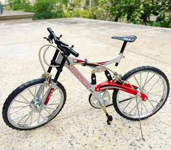 

Diy Puzzle Simulation Bicycle Model Fine Alloy Assembled Bicycle Toy for Gift