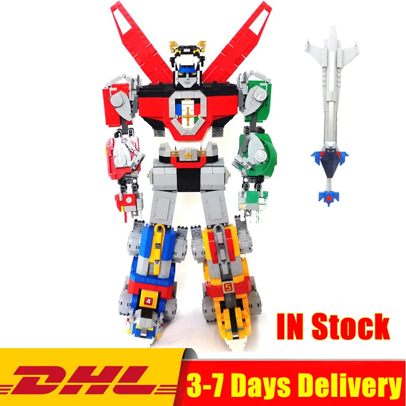 

2018 DHL Voltron Defender of The Universe Building Blocks Sets Kits Bricks Model Kids Toy Compatible Legoings 21311