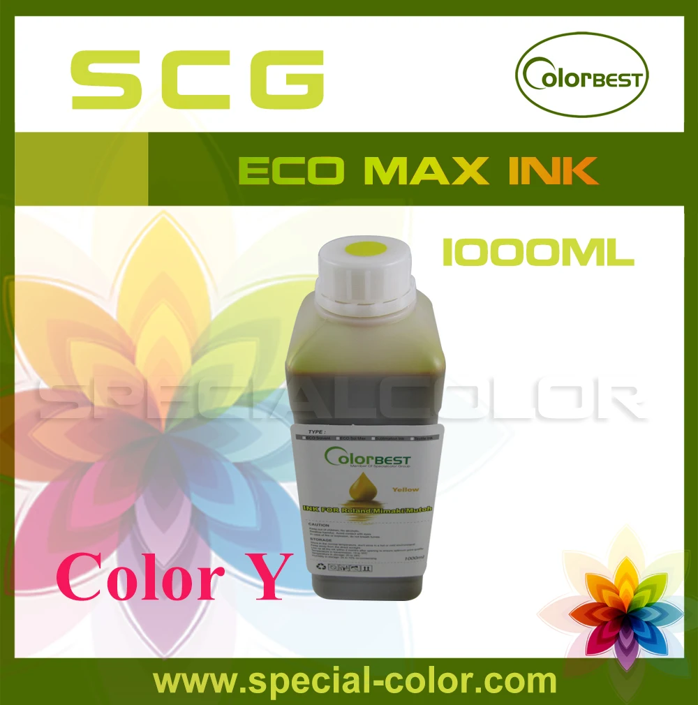 

1000ml Outdoor Eco Max Ink Bulk Ink for Epson DX5 Printhead Top Quality