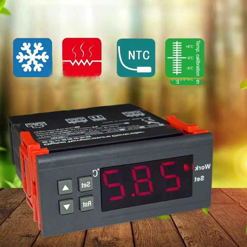 W7016C цифровой Дисплей 12 V 24 V 220 V lcd цифровой термостат Температура контрольный термометр термо Управление;