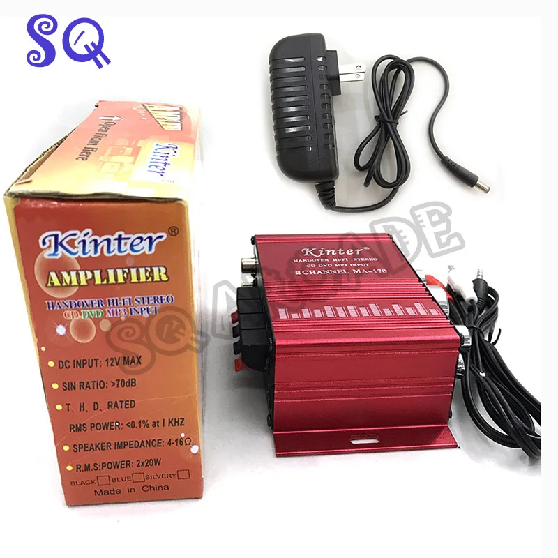 

Arcade Game MA-170 12V 2 channels LED Mini HIFI Stereo Amplifier for Arcade JAMMA MAME Machine Cabinets