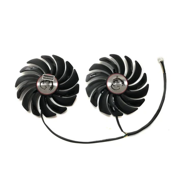 

2pcs/SET RX580 RX480 RX470 GPU Cooler Video Card Fan For Radeon RX 480 MSI RX 580 asic bitcoin mine Graphics Card Cooling