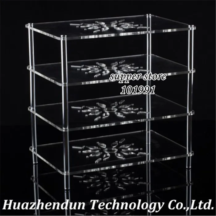 DEBROGLIE Clear Acrylic transparent Shelf Bracket for Set top Box Router fan display Storage Rack Wireless wifi Case цена DEBROGLIE Clear Acrylic transparent Shelf Bracket for Set top Box Router fan display Storage Rack Wireless wifi Case цены онлайн