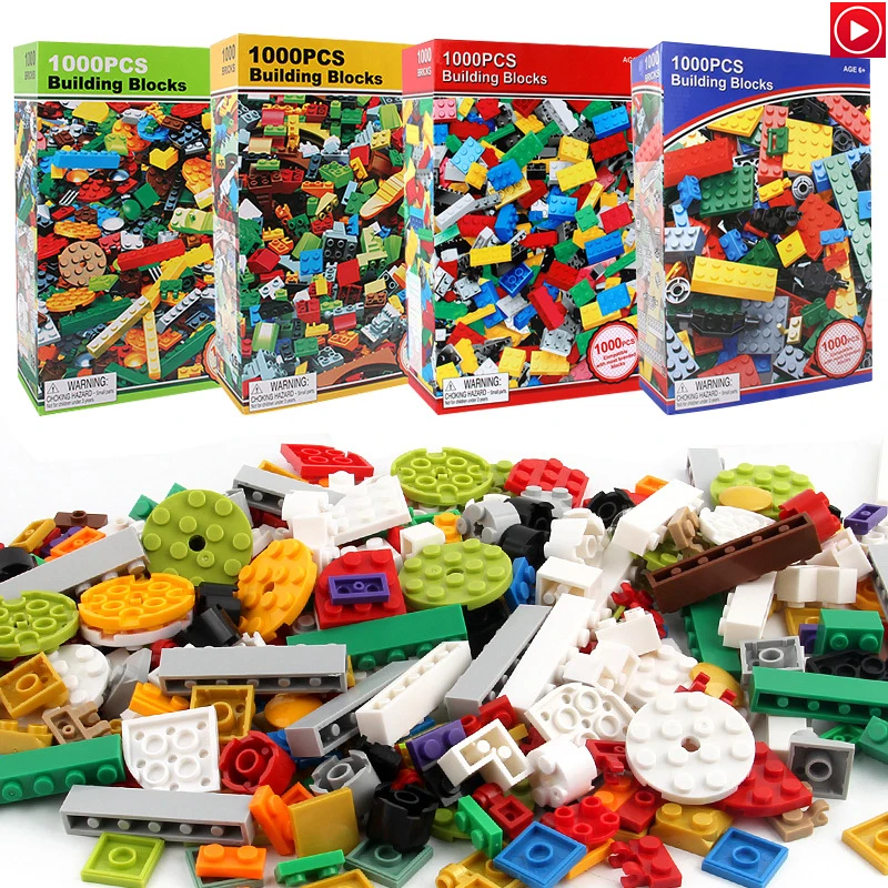 Legoed toy 1000PCS lepins City Building Blocks Set LegoINGLY DIY Creative Bricks Friends Creator Parts Brinquedos Education Toys