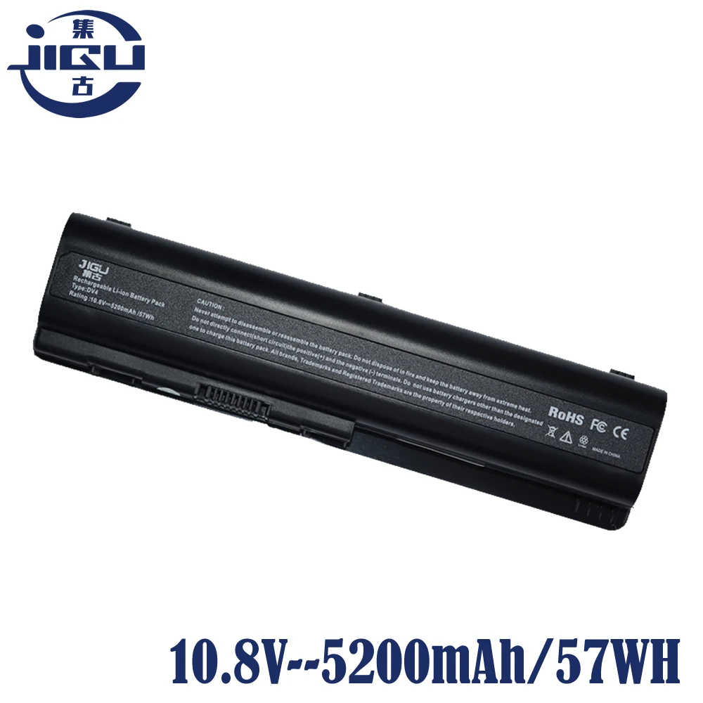 JIGU New 6 Cells Laptop Battery For HP Pavilion DV4 DV5 DV6 Battery HSTNN-IB72 HSTNN-LB72 HSTNN-LB73 HSTNN