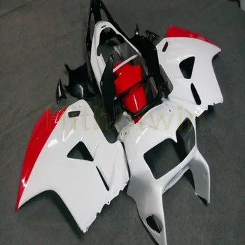 

Custom motorcycle ABS Fairing for VFR800 1998 1999 2000 2001 motor panels+Botls+red white