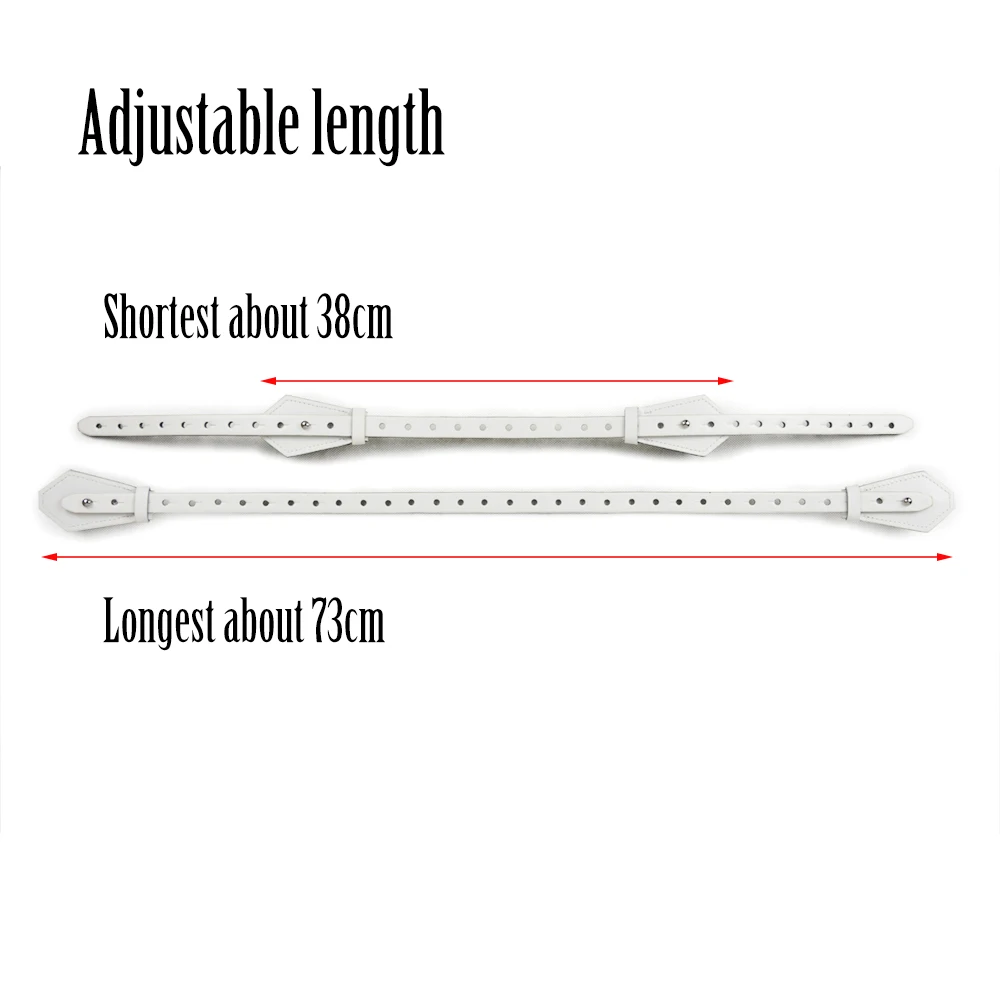 Preise Tanqu Poröse Bidirektionale Einstellbare Länge Flache Leder Gürtel Griff mit Verschluss für Obag Korb Eimer Stadt Chic Handtasche O Tasche