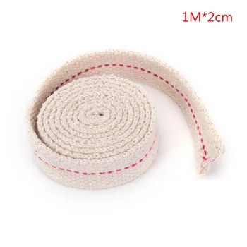 

1M Strong Flat Cotton Wick Core For Kerosene Burner Stove Lighting Lantern Oil Lamp Making DIY Accessory Material