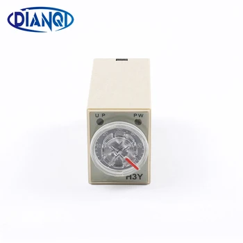 

H3Y-2 timer time relay with socket base high quality AC 36V 110V 380V DC24V 0~60 Second