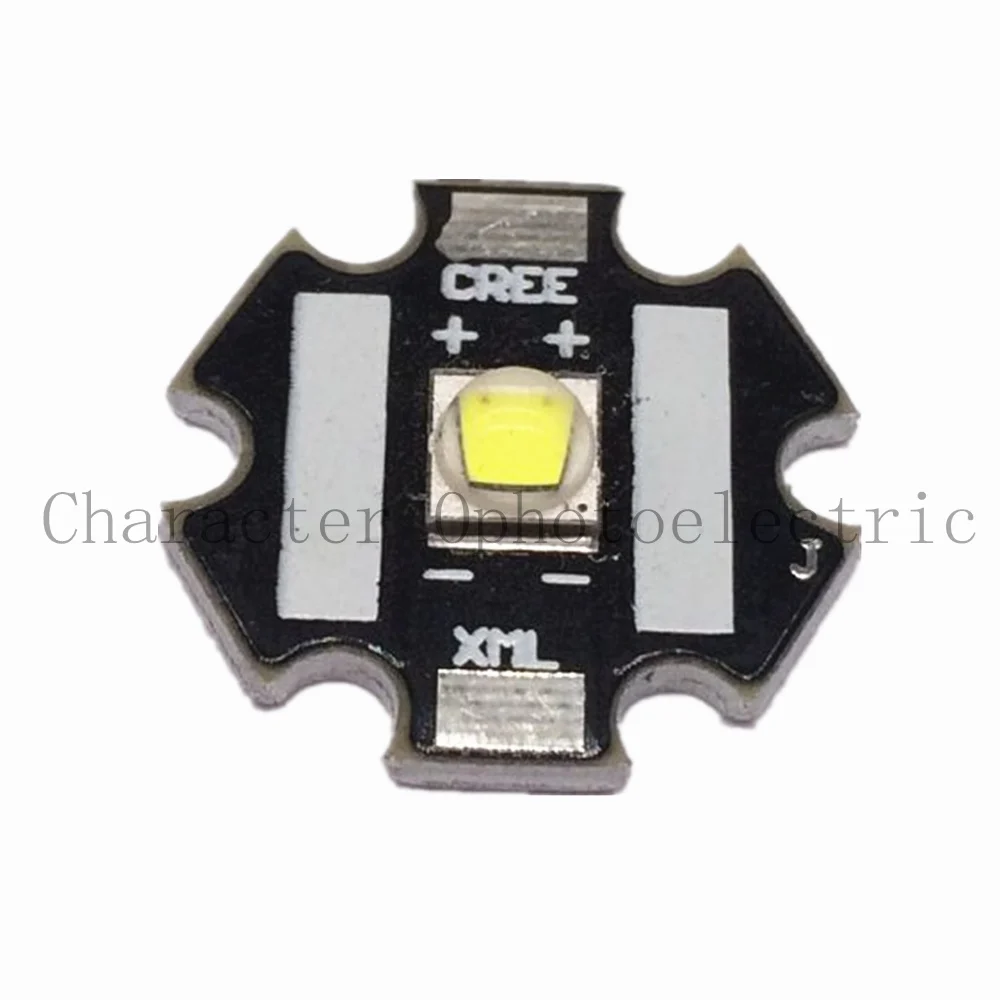 2 шт. CREE Xlamp XML2 XM-L2 10 Вт белый 6500 к высокое мощность светодиодный излучатель лампы с 20 мм радиатор для фонарика DIY
