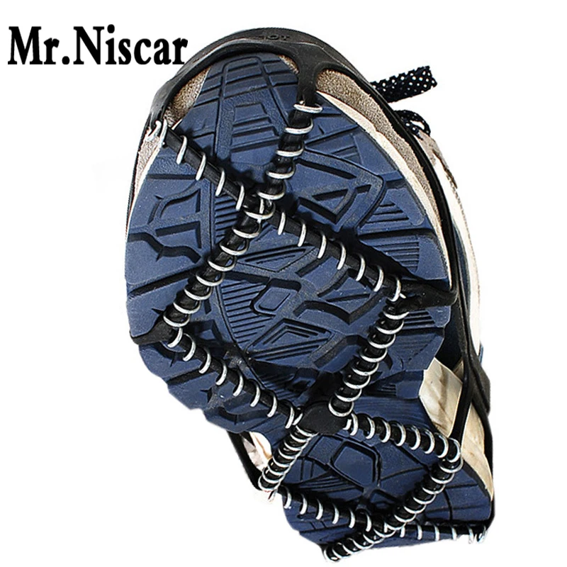 Outdoor Sport Crampons Snow Walk Ice Grippers Anti-Skid Spring Shoe Covers Lifestyle Portable Ice Gripper One Size Fit EUR35-43 Outdoor Sport Crampons Snow Walk Ice Grippers Anti-Skid Spring Shoe Covers Lifestyle Portable Ice Gripper One Size Fit EUR35-43