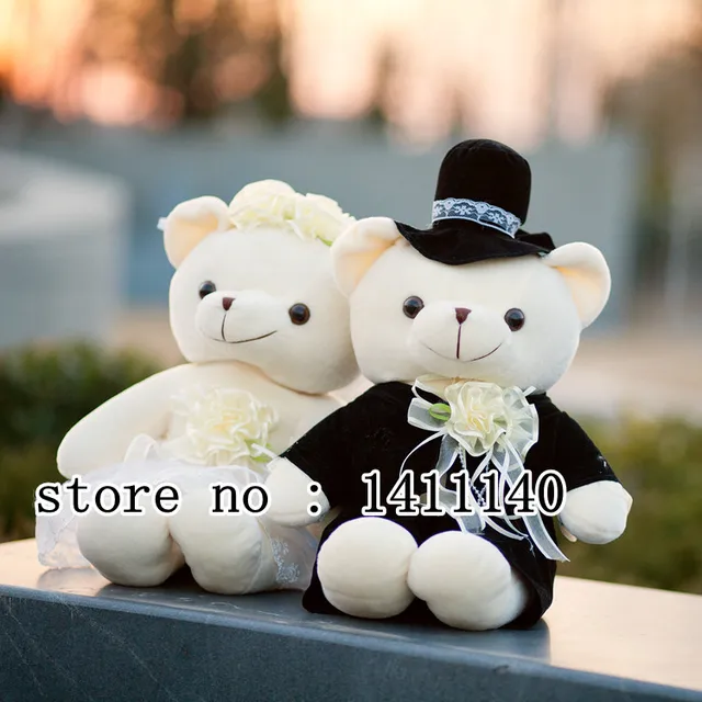 bear wedding cake toppers