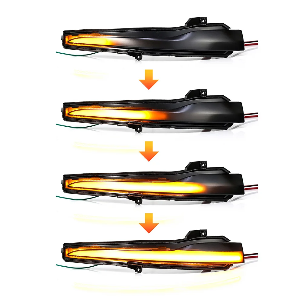 Динамический светодиодный сигнал поворота боковое зеркало лампа последовательного мигалки сигнальные лампы для Mercedes Benz W205 W213 W222 W253