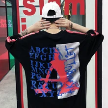

2018 letter Hip Hop Harajuku Hilfeiger T Shirt Boys Metallica Tee Shirt Colorado Rockies Vikings Dj Salomones Para Hombre