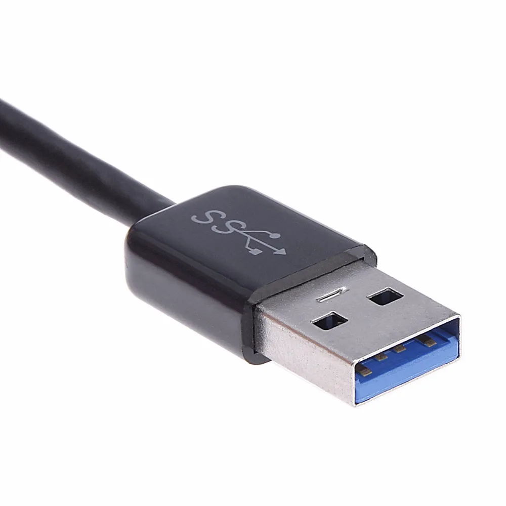 Портативный внешний тонкий USB 3,0 DVD-RW/CD-RW рекордер оптический привод CD DVD rom комбо писатель для ноутбука PC черный