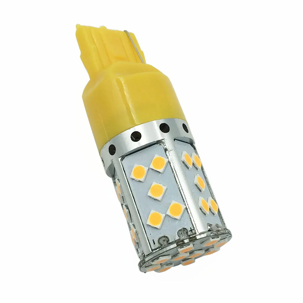 YSY 10X BA15S светодиодный 1156 P21W BA15S PY21W BAU15S светодиодный 3030 35SMD лампочки Canbus T20 7440 W21W светодиодный светильник для автомобиля Поворотная сигнальная лампа