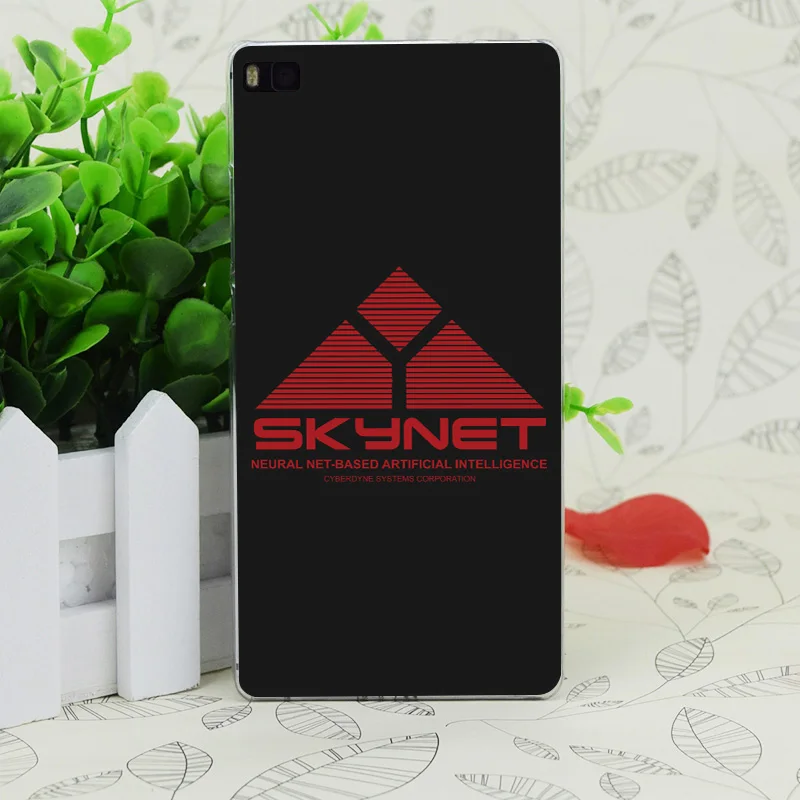 C1452 Skynet Cyberdyne Terminator Transparent Hard Thin Case Skin Cover For Huawei P 6 7 8 9 Lite Plus Honor 4C 4X G7 |