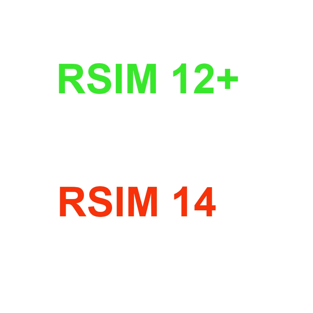 

Original Unlock For IPhone RSIM12+ RSIM14 RSIM 12+ 14 R-SIM 12+ R-SIM14 SIM