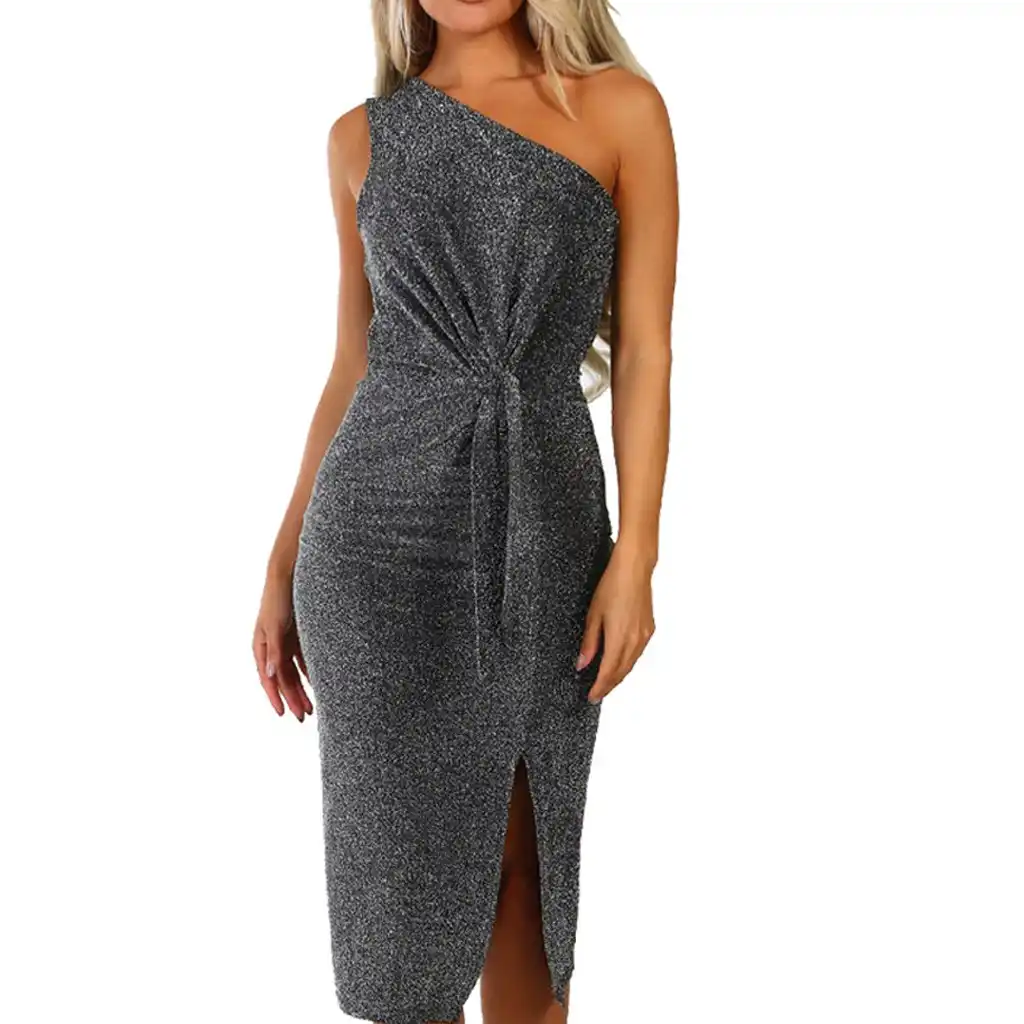sparkly peplum dress