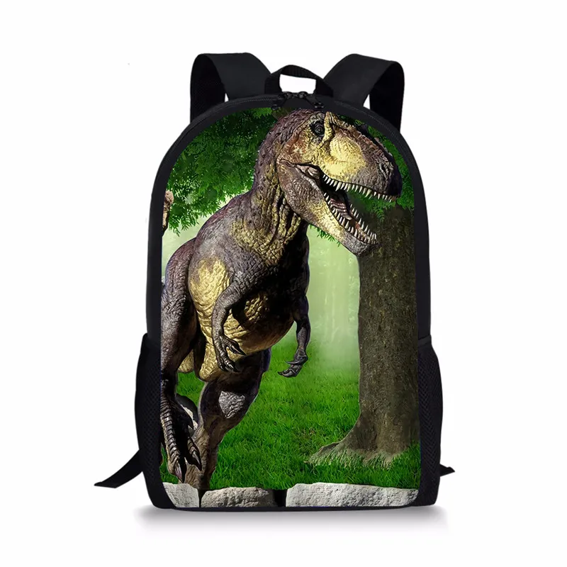 FORUDESIGNS динозавр рюкзак для школы дети мультфильм Тиранозавр Рекс, динозавры Школьные сумки Дети 3 шт./компл. школьный мальчики Bolsa - Цвет: P6202C