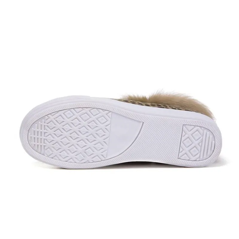 Big Size 30-44Fashion Leopard Women Flat Platform Sneakers Round Toe Lace Up Lady Casual Shoes Winte Warm Plush Fur Female Shoes (18)