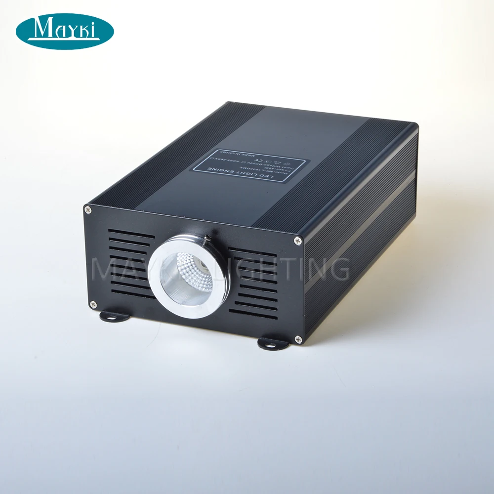 Maykit DMX 45 Вт RGB светодиодный волоконно оптический потолочный светильник двигатель