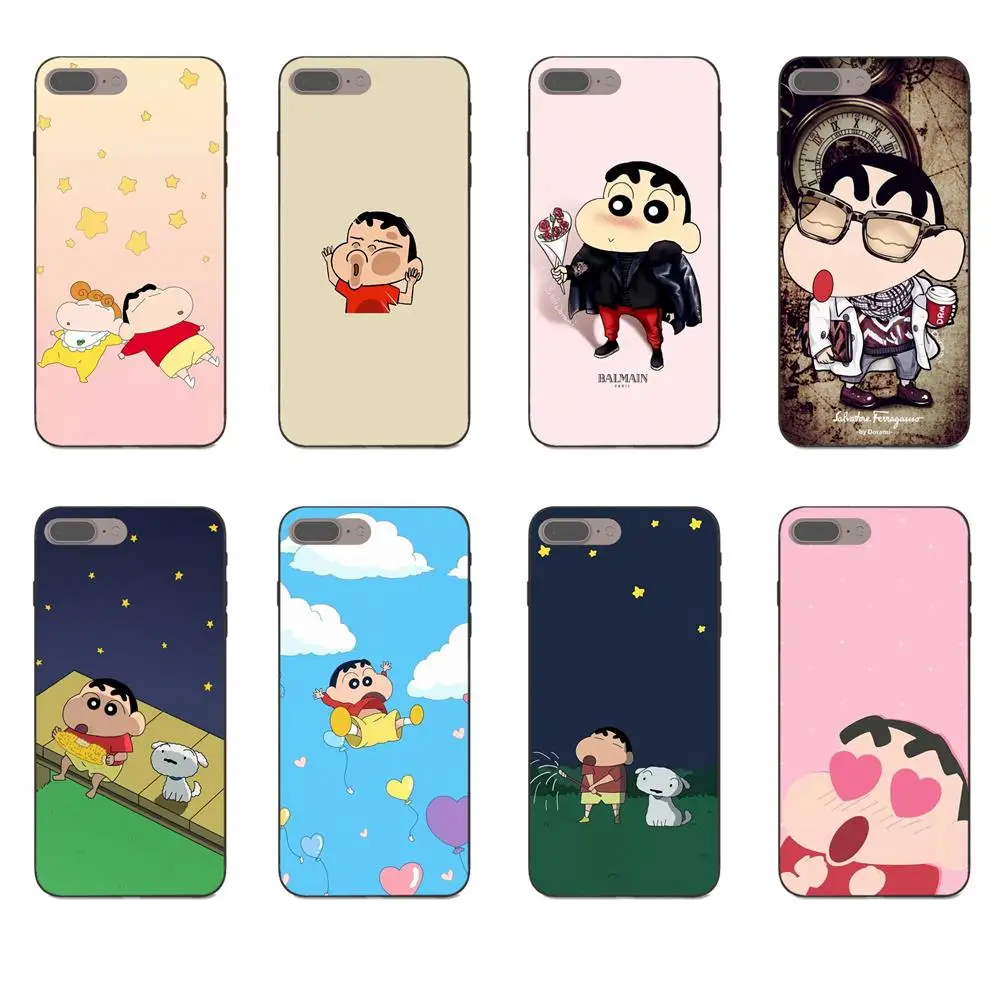 Мягкий защитный чехол с рисунком Crayon Shin Chan для Xiaomi Mi Mix Max Note 2 2S 3 5X6 8 SE A1 Play