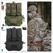 EmersonGear штурмовая задняя панель тактический MOLLE жилет патроны перевозчик сумка набор панель для охоты жилеты