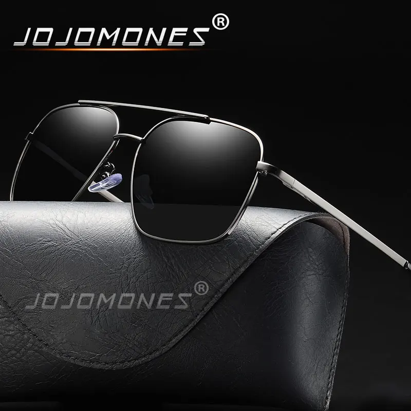 

JOJOMONES Brand Polarized Sunglasses Men New Fashion Eyes Protect Sun Glasses With Accessories Unisex driving goggles oculos de