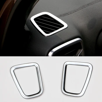 

ABS Chrome Car Interior Dashboard Air Condition Outlet Vent Trim Cover Sticker For Kia Sportage 4 QL 2016 2017 2018 2019 2020