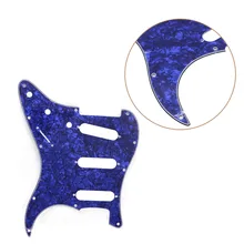 Nueva tortuga eléctrica Guitarras pickguard Scratch Plate para Fender Stratocaster