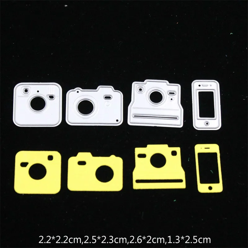 

Cute Camera Metal Cutting Dies Stencil for DIY Scrapbooking Album Embossing Paper Cards Deco Crafts Die Cuts