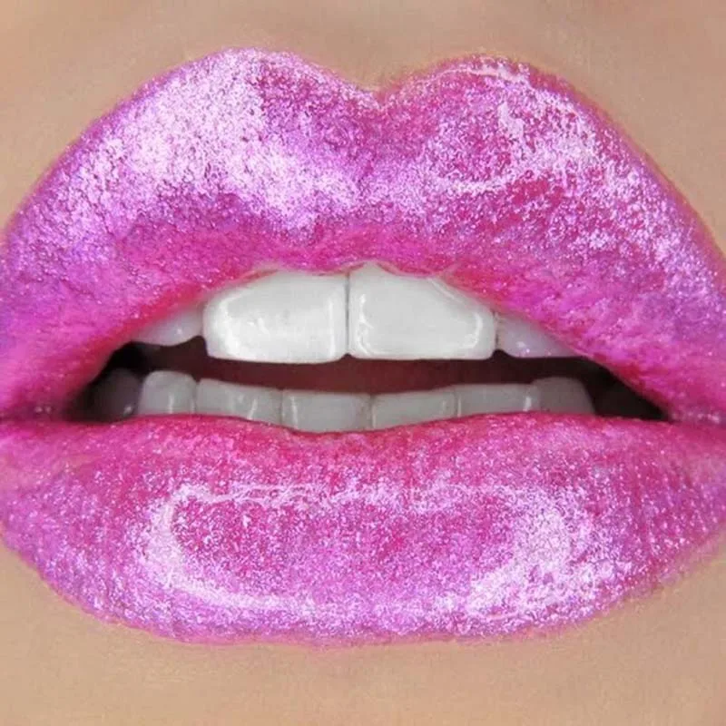 Professional Make Up Metallic Matte Lipstick Waterproof Lasting Glitter