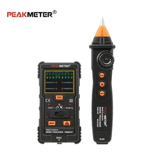 Peakmeter MS6816 новейший RJ11 RJ45 Cat5 Cat6 телефонный провод трекер Tracer тонер Ethernet LAN Сетевой кабель тестер детектор линии