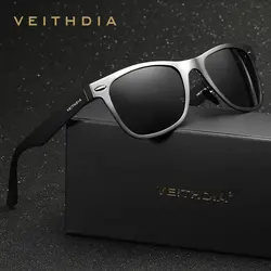 Бренд veithdia дизайнерские алюминиевые магния для мужчин зеркало Защита от солнца очки, аксессуары для очков Солнцезащитные очки для женщин