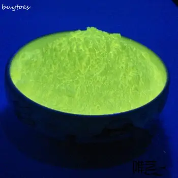 

100g yellow green LED luminescent powder phosphor powder,DIY Nail enamel powder,glow powder,advertisement pigment