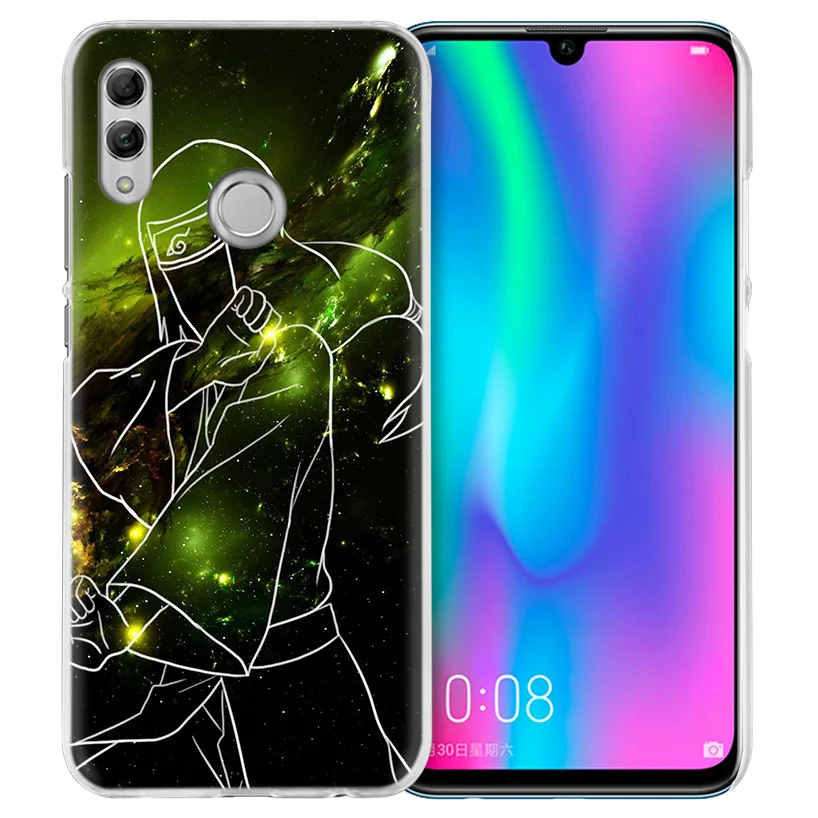 Милый стильный чехол с аниме Наруто для huawei Honor 8X Y9 9 10 Lite Play 8C 8S 8A Pro V20 20i 10i Y6 Y7 жесткий чехол для телефона