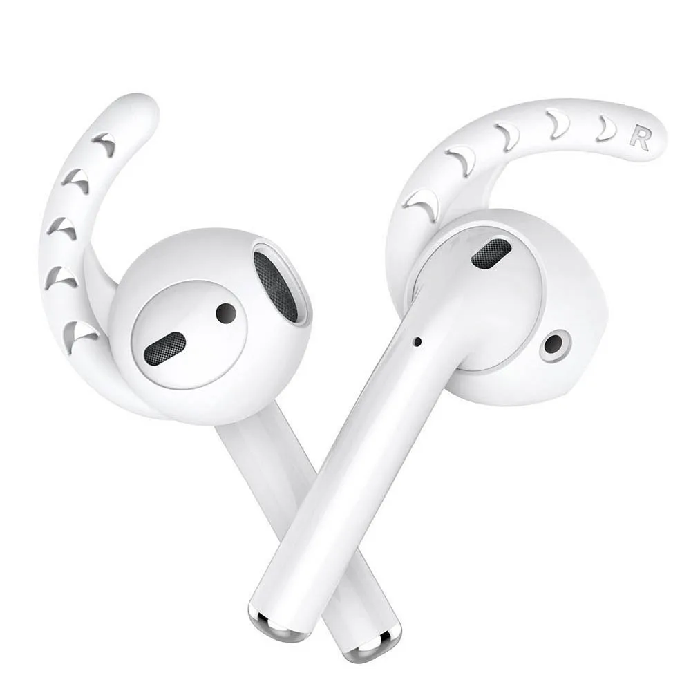 

Silicone Cover Earbuds Earphone Case for Apple iphone X 8 7 6 Plus 5 5S SE Earpods Headphone Eartip Ear Wings Hook Cap Earhook