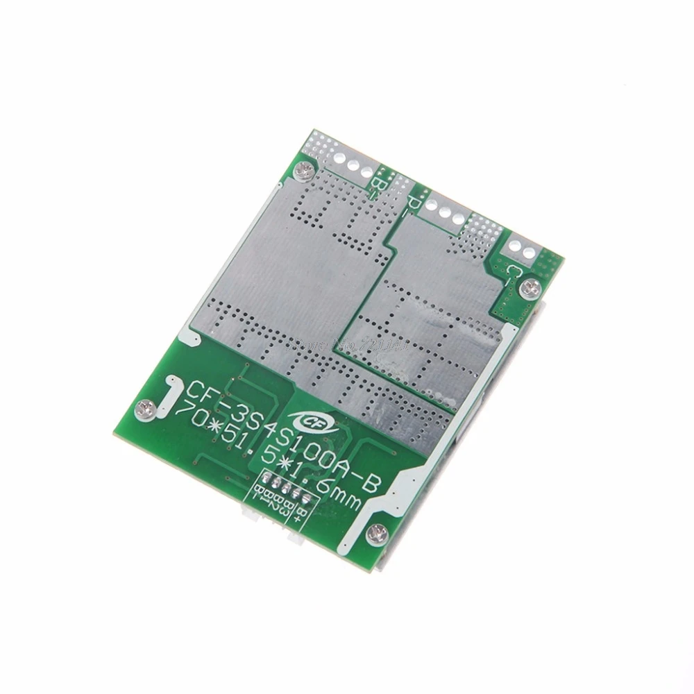 

4S 100A 12V Balance For LiFePo4 LiFe 18650 Battery Cell BMS Protection PCB Board Module Integrated Circuits
