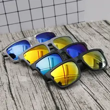 Новая Мода Мотокросс Мотоцикл Спорт на открытом воздухе Мода унисекс Ретро Блок Велоспорт руля солнцезащитные очки Прямая поставка